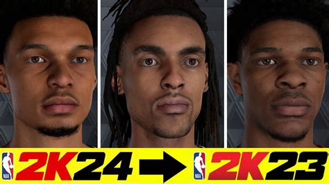 nba 2k24 rookie cyberface id