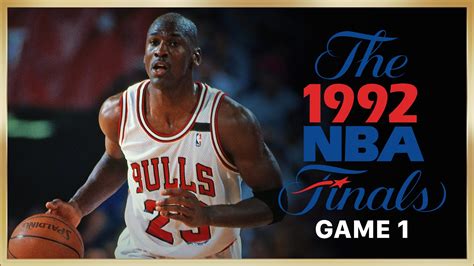 nba finals 1992 game 1