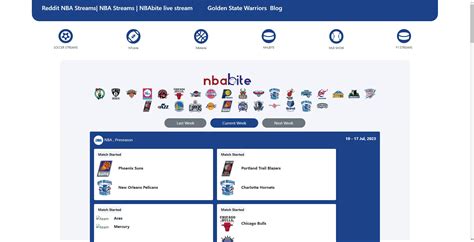 nba free stream sites nbabite