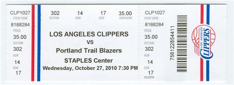 nba la clippers tickets