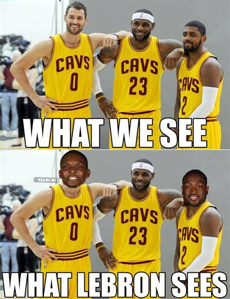 NBA Memes on Twitter "LeBron James after finding out he has to play