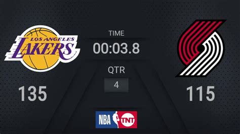 nba scores lakers today