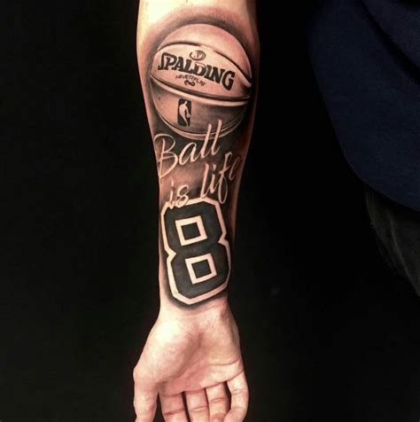Powerful Nba Tattoo Designs Ideas