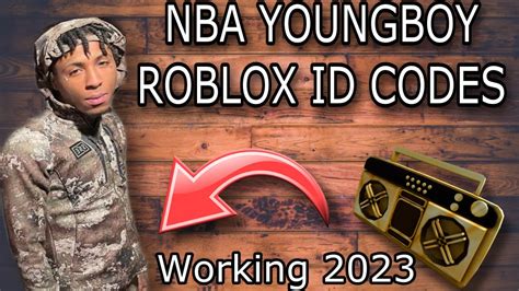 nba youngboy roblox id 2023