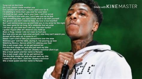 nba youngboy song ids for lyrics