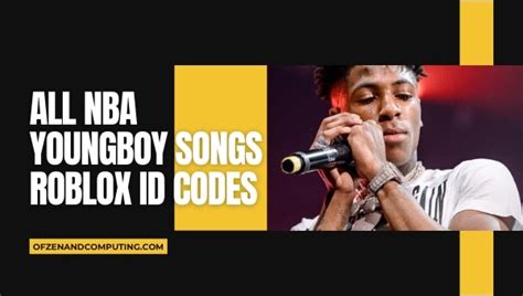 nba youngboy song ids guide