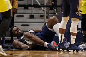 nba zion williamson hurt