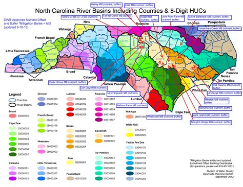 nc deq surface water map