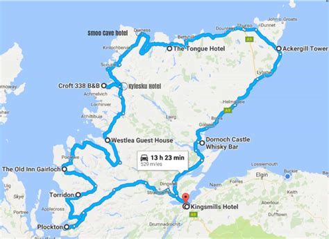 Scotland’s North Coast 500 Route Dayinsure