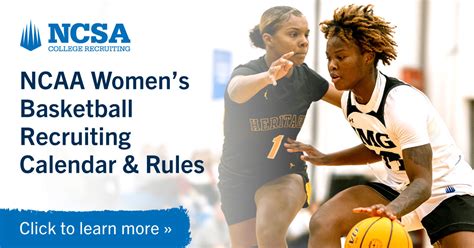 Ncaa Women&#039;s Basketball Recruiting Calendar