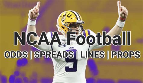 ncaa college football odds and daily lines