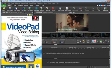 nch videopad video editor user manual