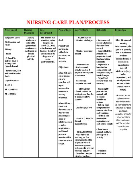 NCP Nursing Guide
