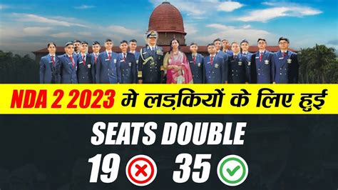 nda total seats 2023
