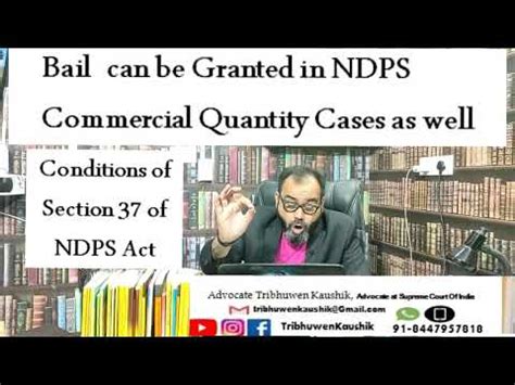 ndps bail commercial quantity granted