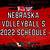 ne volleyball tv schedule 2022