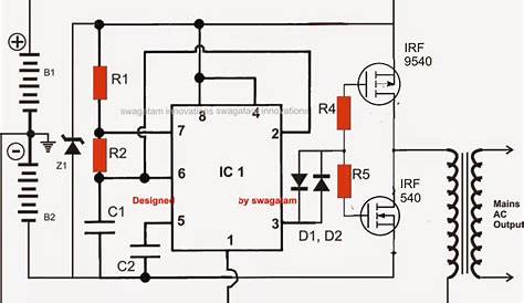 Ne555 Inverter Circuit Transistor Driver