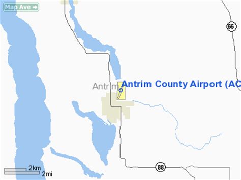nearest airport to county antrim