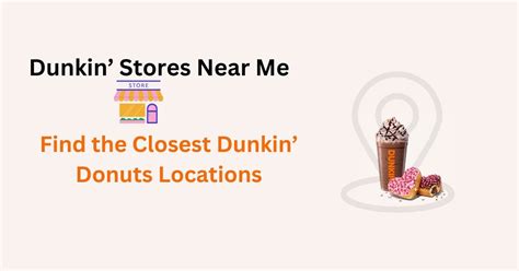 nearest dunkin donuts to me