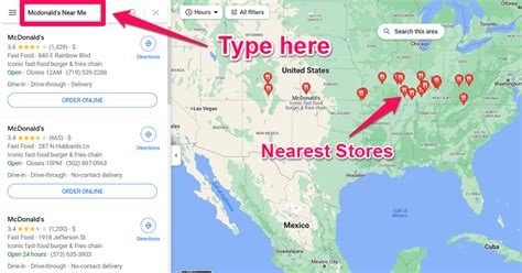 Nearest Mcdonald S Now