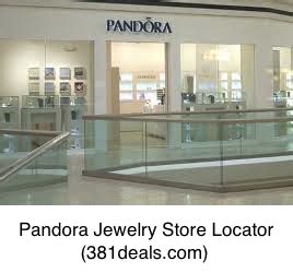 nearest pandora store