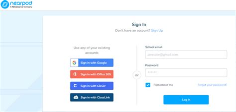 nearpod.com login