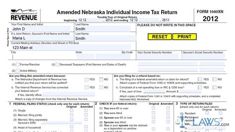 nebraska form 1040xn 2021