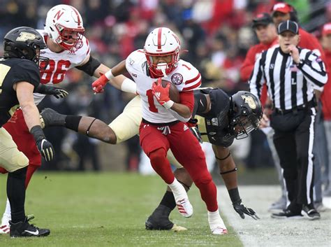 nebraska vs maryland football game