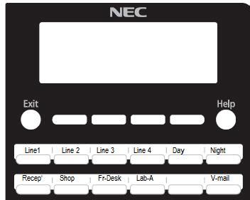 Printable Nec Phone Label Template / The Sl2100 Quick Install Guide