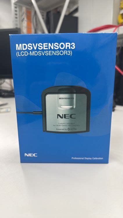 Calibrador De Monitores Nec Xrite Mdsvsensor3 Lacrado Parcelamento