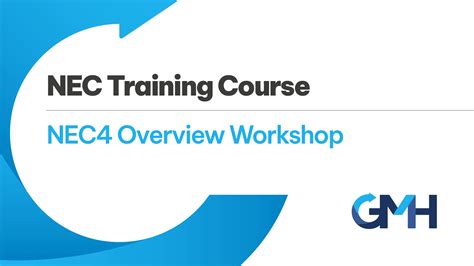 nec4 training courses glasgow