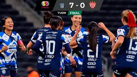 necaxa vs monterrey femenil