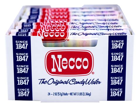 necco the original candy wafer 2 oz