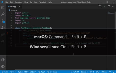 necessary extensions for visual studio code python