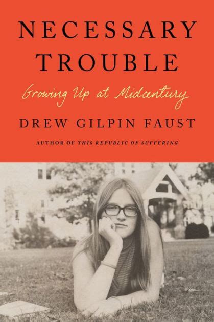 necessary trouble drew faust