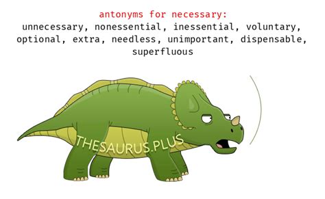 necessity antonym thesaurus