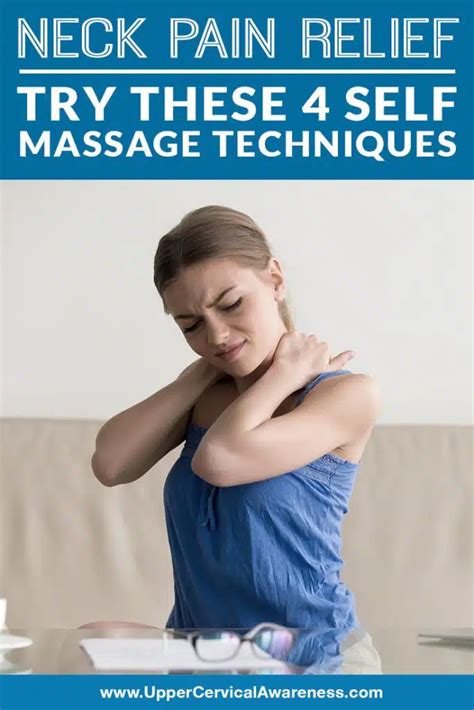 neck pain relief methods
