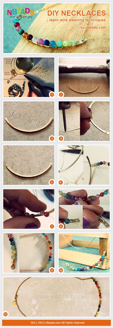 Necklace making techniques