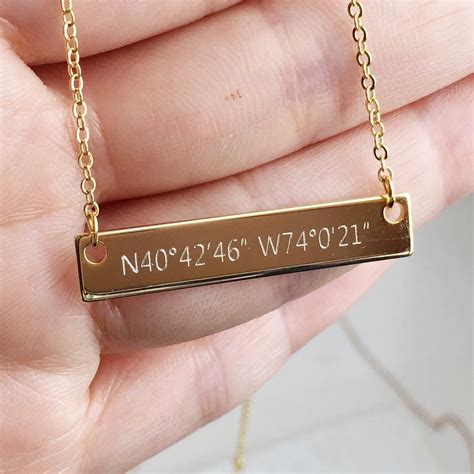 Necklaces With Coordinates