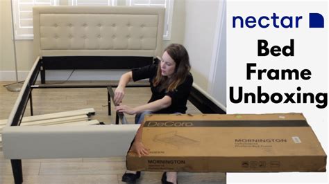 nectar bed frame with headboard instructions