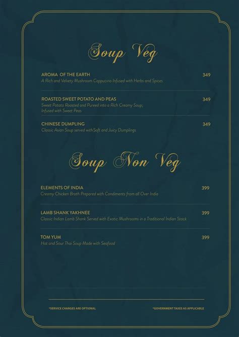 Nectar Kitchen And Bar Menu