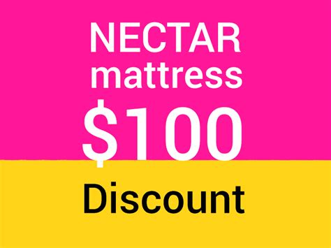 nectar mattress discount code