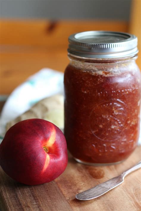 Nectarine Ginger Jam