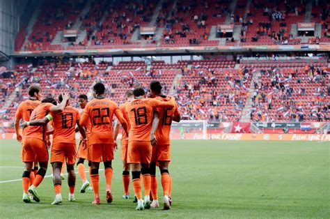 nederlands elftal voetbal wedstrijden