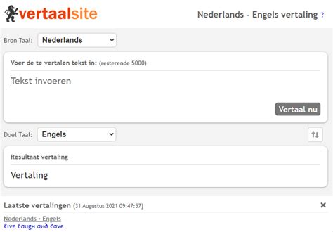 nederlands engels vertalen gratis