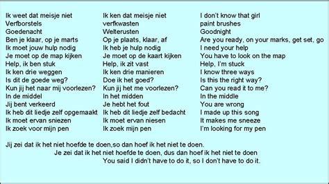nederlands engels zinnen