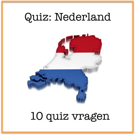 nederlandse cultuur vragen quiz