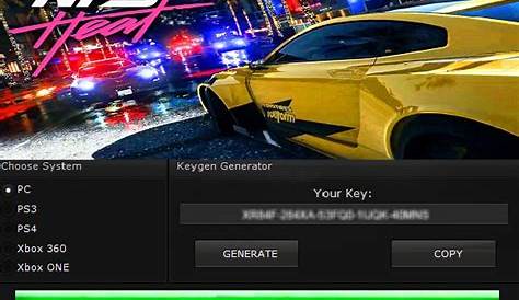 Get a free serial key for Need for Speed: Heat on Origin