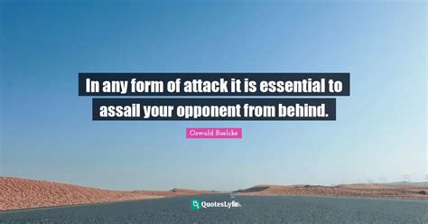 need behind an assail