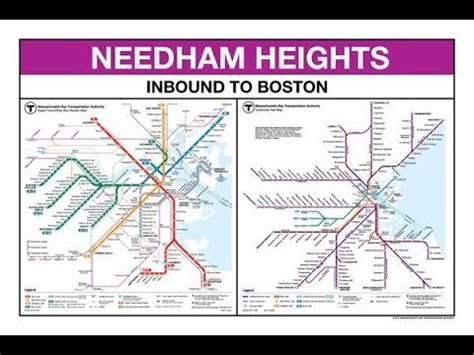 needham heights train schedule